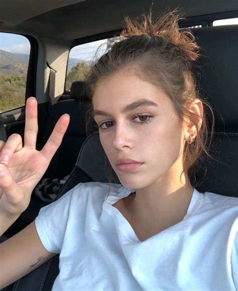 kaia gerber instagram|kaia gerber vidéo.